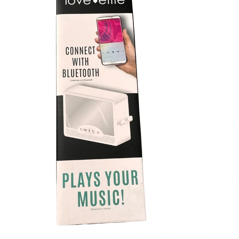 Love Ellie Multi-Mirror with Bluetooth - White